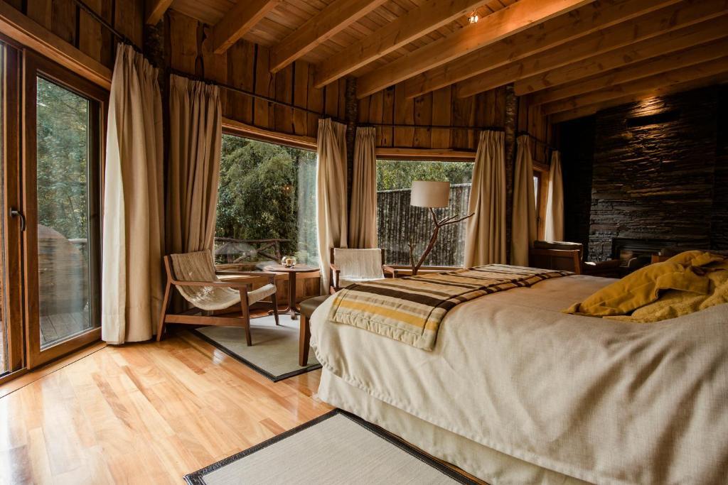 Huilo Huilo Nawelpi Lodge ปูแอร์โตฟุย ภายนอก รูปภาพ